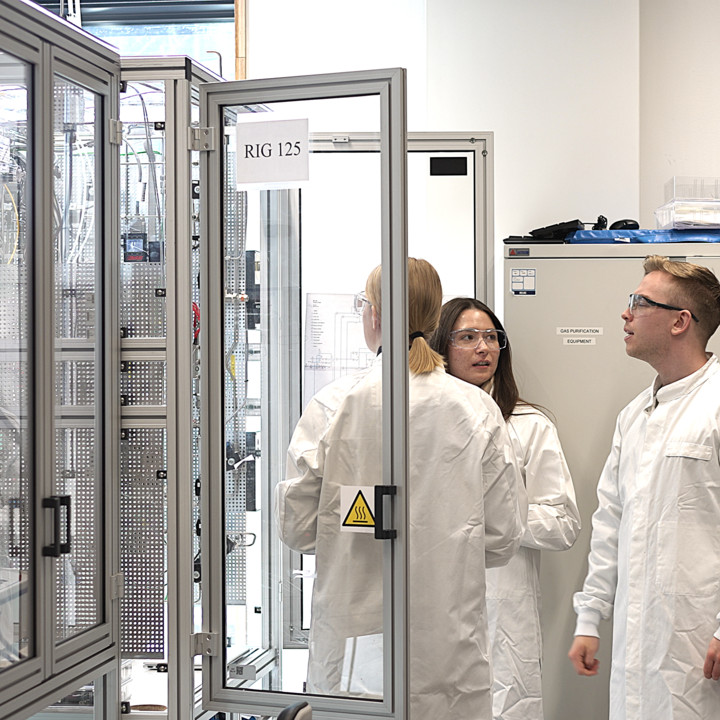 Scientists at a lab